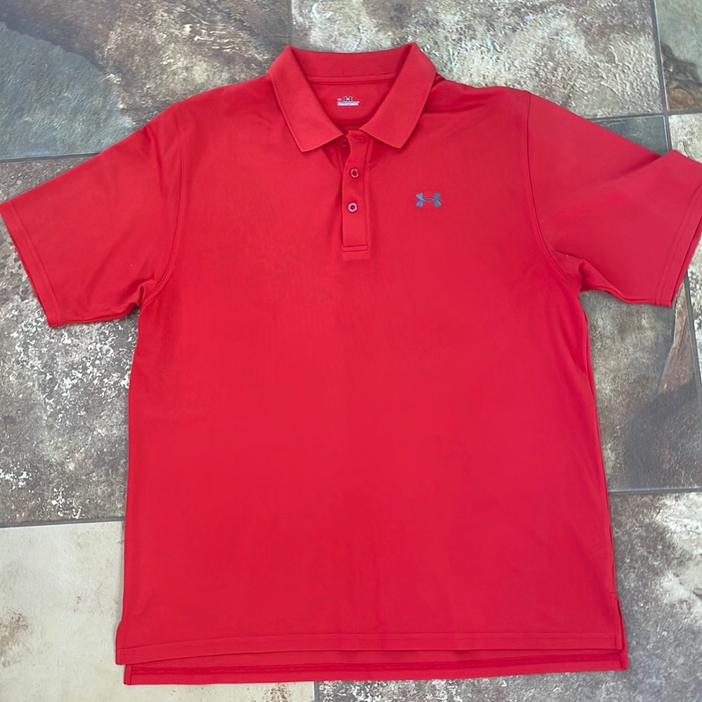 Under armour performance fabric polo